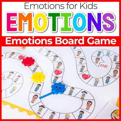 free printable emotion board game.